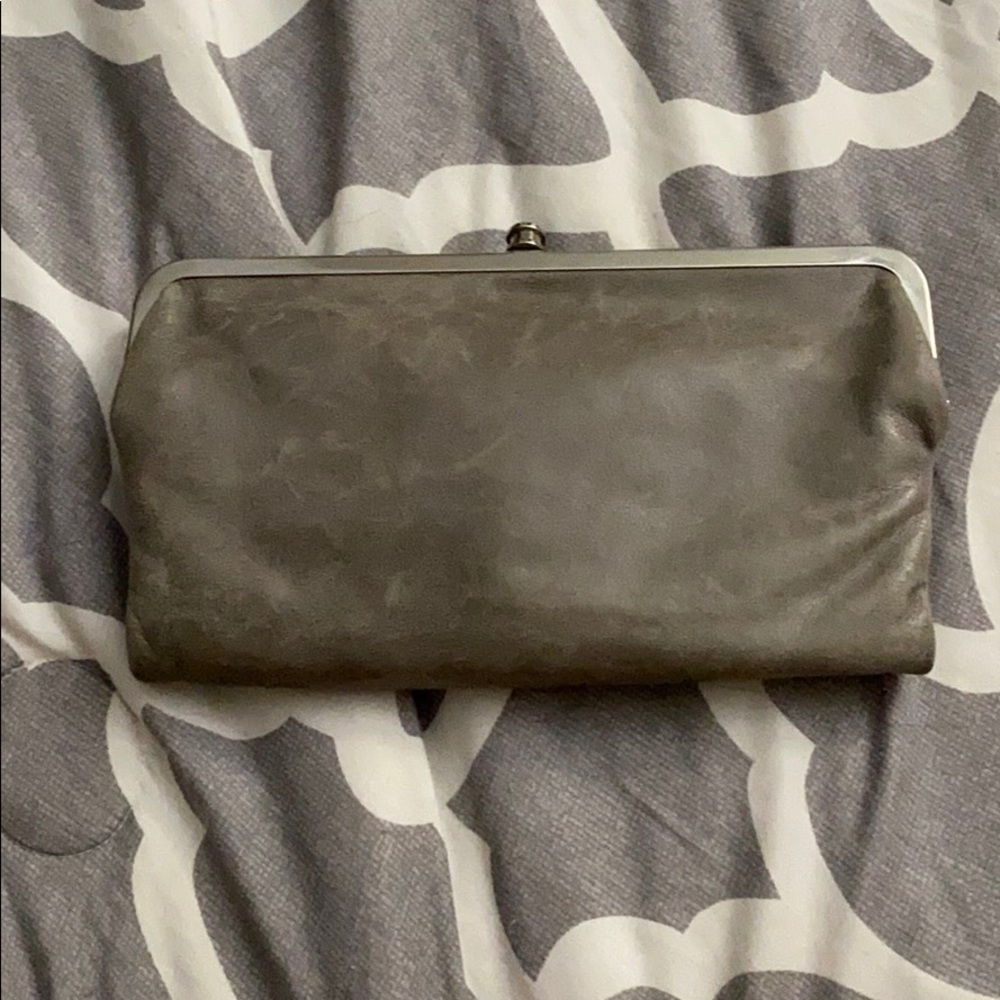 Gray Hobo Wallet